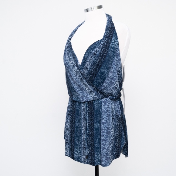 Magicsuit | Ellie Via Roma Halter V-Neck Swim Dress - Picture 10 of 14